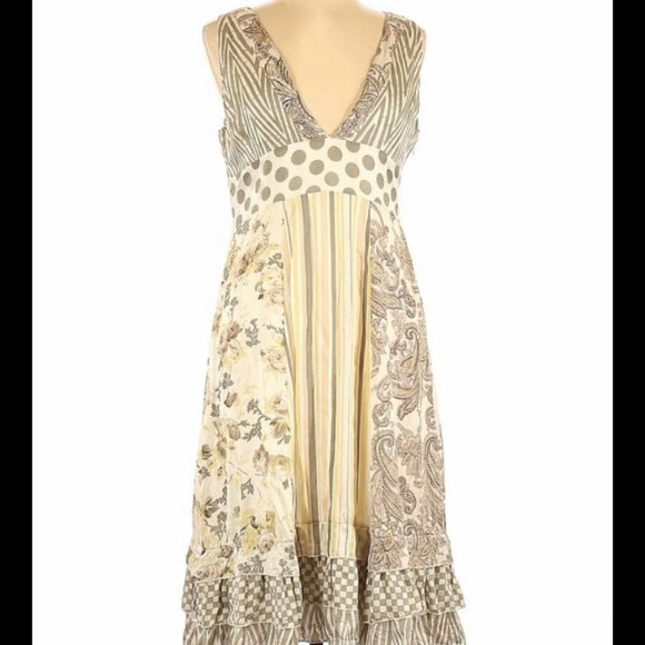 CHAN LUU Anthropologie Silk DRESS Size S NWT - Picture 1 of 10